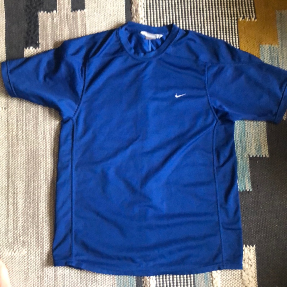 Blue Nike large shirt